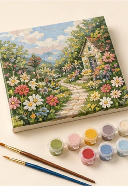 Garden Paint-by-Numbers Kit